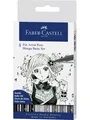 Produktbild: Faber-Castell Tuschestift Pitt Artist Pen B Manga 8x