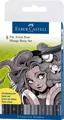 Produktbild: Faber-Castell Tuschestifte PITT artist pens Manga Basic Set, 8 Stück