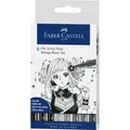 Produktbild: 1-20x FABER-CASTELL Tuschestift PITT artist pen, Manga Basic Set BIS 36% RABATT