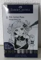 Produktbild: Faber-Castell Tuschestifte Pitt Artist Pens Manga Basic, 8er Etui- 1.9 1095 S13