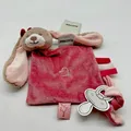 Produktbild: Nattou Mini Schnuffeltuch Hase Nina, Jade und Lili,30 x 20 x 5 cm, Beige/Rosa