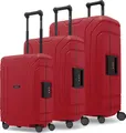 Produktbild: REDOLZ Essentials 15 Trolley-Set 3-teilig Classic Red rot 55cm