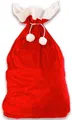 Produktbild: Jonami Weihnachtssack XXL Nikolaussack Sack Geschenke Rot Weiß 70 x 110 cm