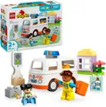 Produktbild: LEGO® Rettungswagen mit Fahrer (10447), LEGO DUPLO Town Konstruktionsspielsteine, (19 St), Made in Europe