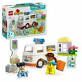 Produktbild: 10447 Duplo Town Rettungswagen Mit Fahrer
