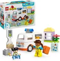 Produktbild: LEGO DUPLO Rettungswagen mit Fahrer - Lernspielzeug für Kleinkinder ab 2 Jahren
