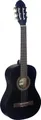 Produktbild: Klassische Gitarre 1/2, schwarz matt