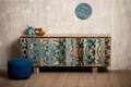 Produktbild: Home affaire Sideboard Layer, Kommode mit 4 dekorativen Türen, Breite 177 cm