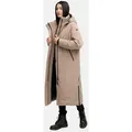Produktbild: Navahoo Wintermantel Schneewächter 14 warmer Winter Kurzmantel braun XXL (44)