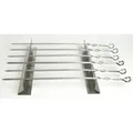 Produktbild: Spießleiste/Spießaufsatz/Schaschlik Grillaufsatz aus Edelstahl (300mm (6 Spieße))