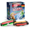 Produktbild: Megableu - Laser Shoot - Kinder-Laserspiele für 2 Spieler - Schießspiele - Indoor/Outdoor Kinderkampfspiele - 2 Lasermasken Inklusive - Interaktives Spielgeschenk - Ab 6 Jahren - Deutsche Version