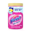Produktbild: Vanish Oxi Action Pulver Pink – 1 x 1,65 kg – Fleckenentferner und Wäsche-Booster Pulver ohne Chlor – Für bunte Wäsche