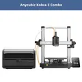 Produktbild: ANYCUBIC Kobra 3 FDM Mehrfarbiger 3D-Drucker 4 bis 8 Farben Kobra 3 Combo Max. 600 mm/s Druckgeschwindigkeit Baugröße 250 x 250 x 260 mm