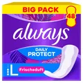 Produktbild: always Daily Protect Long mit Frischeduft, 48Stk. Slipeinlage