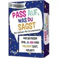 Produktbild: Pass auf, was du sagst – Die Edition für Erwachsene