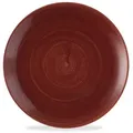 Produktbild: Churchill Super Vitrified Stonecast Patina Red Rust Teller Flach Coup 28.8Cm Stonecast, 12 Stück