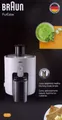 Produktbild: Braun SJ3100 WH PurEase Entsafter weiß OHNE SAFTBEHÄLTER HAT GEBRAUCHSSPUREN