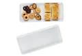 Produktbild: MamboCat Servierplatte 2x Anna Kuchenplatte weiß rechteckig Porzellan Stollen Servierplatte, Porzellan