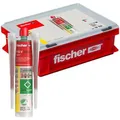 Produktbild: Fischer Injektionsmörtel FIS V Zero 300 T, Set, 2K-Verbundmörtel, Statikmischer und Koffer, 10x300ml