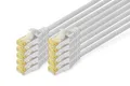Produktbild: DIGITUS LAN Kabel Cat 6A - 2m - 10 Stück - RJ45 Netzwerkkabel - S/FTP Geschirmt