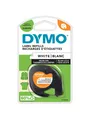 Produktbild: DYMO LetraTag Bügeletiketten | schwarz auf weiß | 12 mm x 2 m