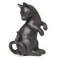 Produktbild: 2 in 1 Moritz Spardose und Dekoration Figur Katze und Maus Schwarz 21cm Höhe