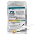 Produktbild: 100 One+Step pH Teststreifen für Urin UND Speichel - Selbsttest zur Ermittlung des ph Werts