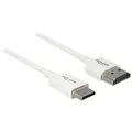 Produktbild: DeLOCK Slim High Quality - HDMI mit Ethernetkabel - mini HDMI (M)