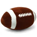 Produktbild: 40YARDS American Football Kissen (maßstabsgetreu) - Indoor Football - Weiches Plüschkissen als Football Deko auf dem Sofa oder Football Geschenk für Fans