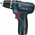 Produktbild: Bosch (060186810H) GSR12V-15 Akku Bohrschrauber, 25-tlg.