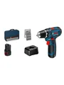 Produktbild: Bosch Professional GSR 12V-15 PROFESSIONAL BORE-/SKRUEMASKINE MED 2X