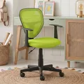 Produktbild: Schreibtischstuhl Kinder STUDIO ergonomisch, Grün - Kinderschreibtischstuhl für Kinderzimmer, drehbar und höhenverstellbar mit Armlehnen, atmungsaktiver Meshbezug [max. Belastbarkeit 100 kg]