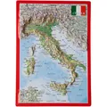 Produktbild: Georelief 3D Reliefpostkarte Italien (Größe One Size)