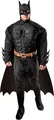 Produktbild: Rubies Herren DC Comics The Dark Knight Rises Muscle Chest Batman Erwachsenenkostüme, Schwarz, Plus, schwarz, Mehr