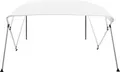 Produktbild: vidaXL 4-Bow Bimini Top Weiß 243x210x137 cm