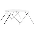 Produktbild: vidaXL 4-Bow Bimini Top Weiß 243x210x137 cm