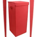 Produktbild: VCM Aufbewahrungsbox Dreso Rot H. 70 x B. 30 x T. 30 cm