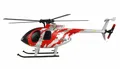 Produktbild: Amewi RC AFX MD500E Zivil Brushless Helikopter 4-Kanal 325mm 6G RTF rot/silber