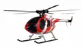 Produktbild: AFX MD500E ZIVIL BRUSHLESS 4-KANAL 325MM HELIKOPTER 6G RTF Amewi 25334