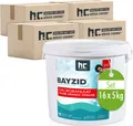 Produktbild: 16x5 kg BAYZID® Chlorgranulat für Pools mit Aktivchlor zur Poolwasser Desinfektion