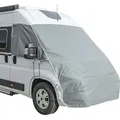 Produktbild: Scheibenabdeckung Camping aus 3-lagigem Vlies Frontscheibenabdeckung für Wohnmobile kompatibel Fiat Ducato ab 06-2006