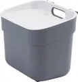 Produktbild: Curver READY TO COLLECT Biomülleimer [5L], dunkelgrau 252032 Mülleimer Dunkelgrün