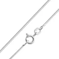 Produktbild: trendor Feine Schlangenkette 925 Silber Kette Damen 1,1 mm Halskette 15685-50 50 cm
