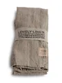 Produktbild: Lovely Linen Stoffserviette Linen Lovely Serviette Leinen natural beige (1 Stück)