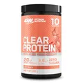 Produktbild: Optimum Nutrition Clear Protein 100% Pflanzliches Proteinisolat Pulver, Geschmack Saftiger Pfirsich, 280g, 10 Portionen