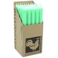 Produktbild: Stabkerzen aus Paraffin, 250/22 mm, Mint, KERZENFARM HAHN, Brenndauer ca. 12h, 25 Stück pro Verpackung
