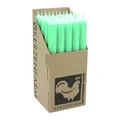 Produktbild: Stabkerzen aus Paraffin, 250/22 mm, Mint, KERZENFARM HAHN, Brenndauer ca. 12h, 2