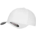 Produktbild: Flexfit® Wooly Combed Bacecap mit Flexband für eine optimale Passform, white, Youth