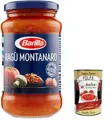 Produktbild: 3x Ragù Montanaro pastasauce tomatensauce mit Wurst und Pilze 400g aus italien + Italian Gourmet polpa 400g