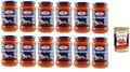 Produktbild: 12x Barilla Ragù Montanaro pastasauce tomatensauce mit Wurst und Pilze 300g aus italien + Italian Gourmet polpa 400g
